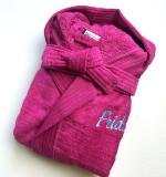 Velours Kinderbadjas